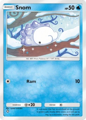 Snom A1-92 Genetic Apex from Pokemon TCG Pocket