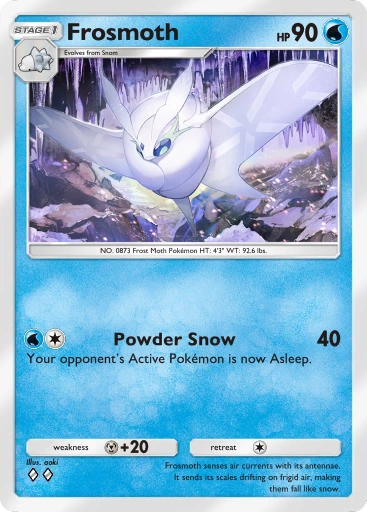 Frosmoth A1-93 Genetic Apex from Pokemon TCG Pocket