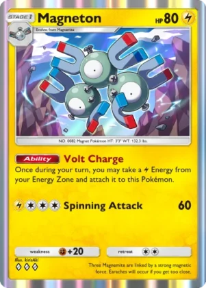 Magneton A1-98 Genetic Apex from Pokémon TCG Pocket (preview)