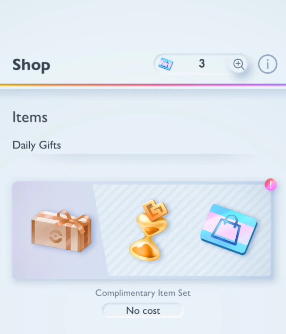 Daily Gift Complementary Item Set