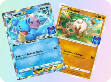 Lapras ex and Promo Mankey in the Genetic Apex metagame