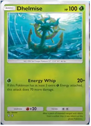 Dhelmise Mythical Island Pokémon TCG Pocket