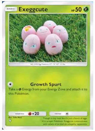 Exeggcute Mythical Island Pokémon TCG Pocket