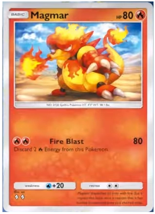 Magmar Mythical Island Pokémon TCG Pocket